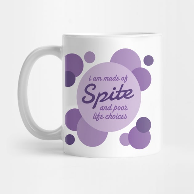 Sugar and Spite and Everything Nice (Purple) by OctopodArts